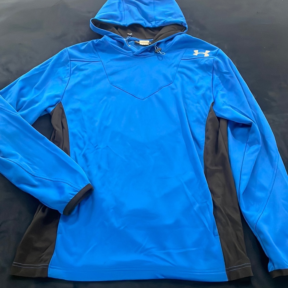 Blue & Black Under Armour Hoodie